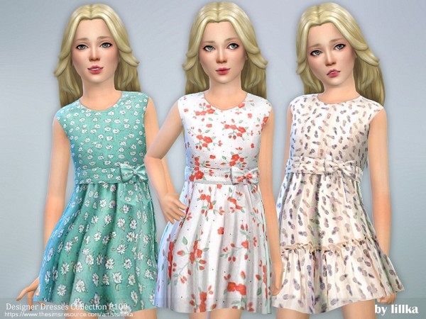  The Sims Resource: Designer Dresses Collection P109 by lillka