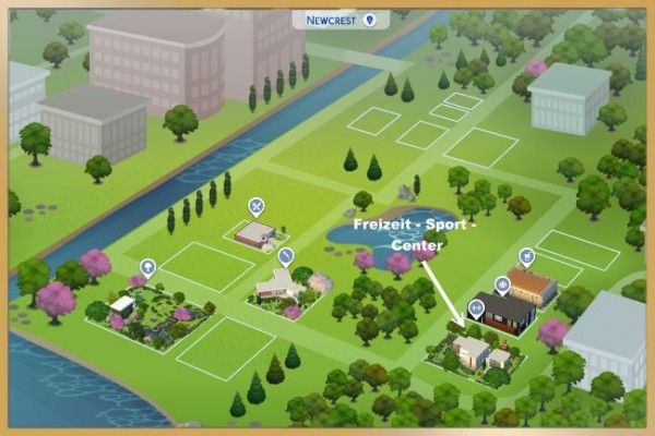  Blackys Sims 4 Zoo: Leisure Sport Center by Schnattchen