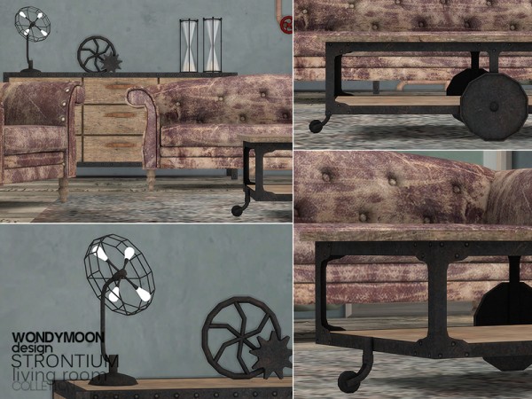  The Sims Resource: Strontium Livingroom by wondymoon