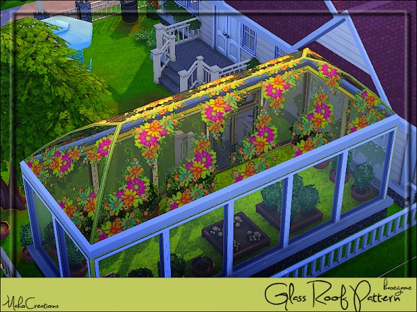  The Sims Resource: Glass Roof Pattern by MahoCreations