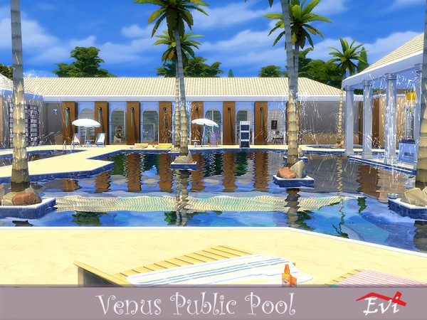  The Sims Resource: Venus Public Pool by evi