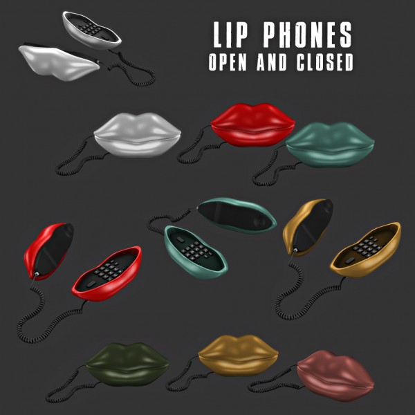  Leo 4 Sims: Lip Phones