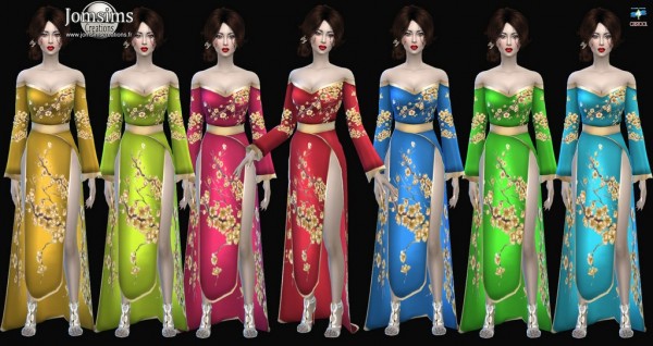  Jom Sims Creations: Zelmeia dress