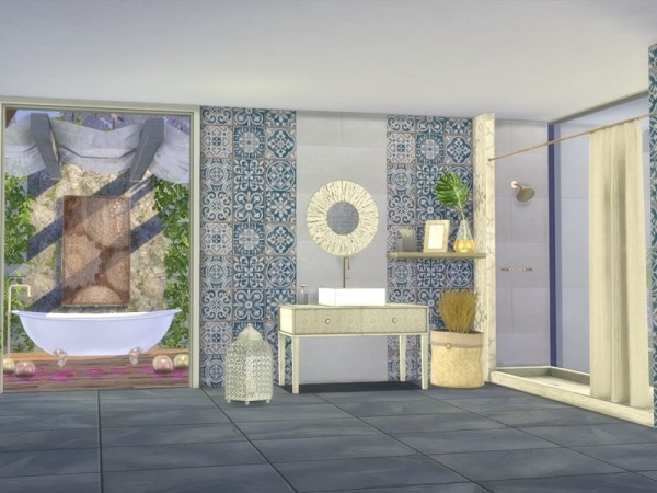 The Sims Resource: Giorno Bathroom by nikadema