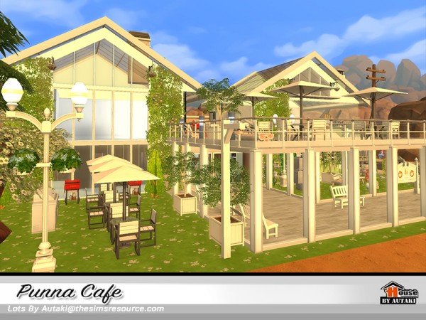  The Sims Resource: Punna Cafe by Autaki