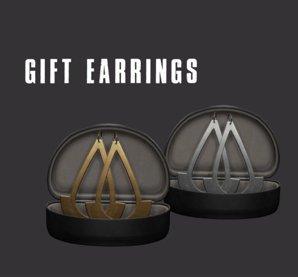  Leo 4 Sims: Gift earrings
