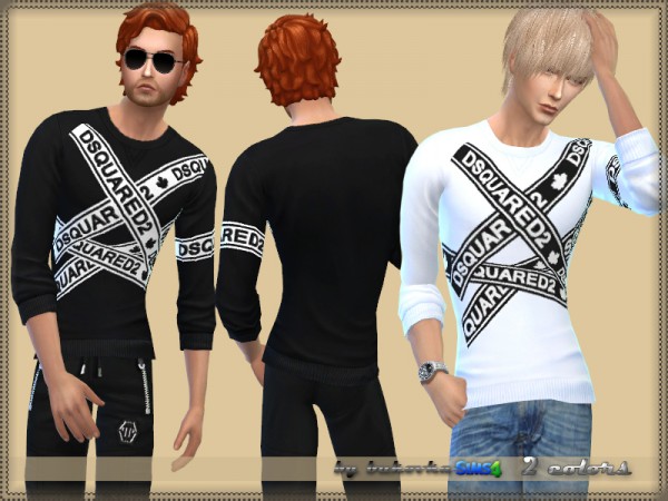  The Sims Resource: Sweater Male by bukovka
