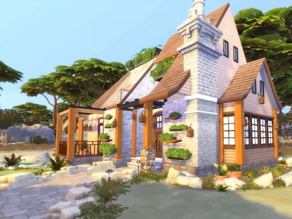  The Sims Resource: Cozy Forest Cottage by hoanglap