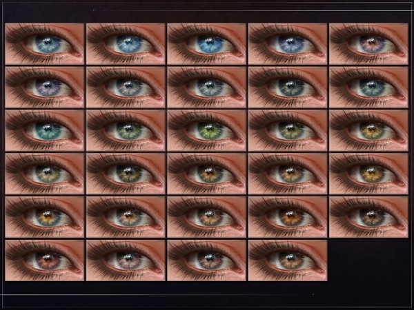  The Sims Resource: Antagonist Eyes by RemusSirion