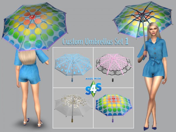  Sims 4 Studio: Umbrellas for The Seasons