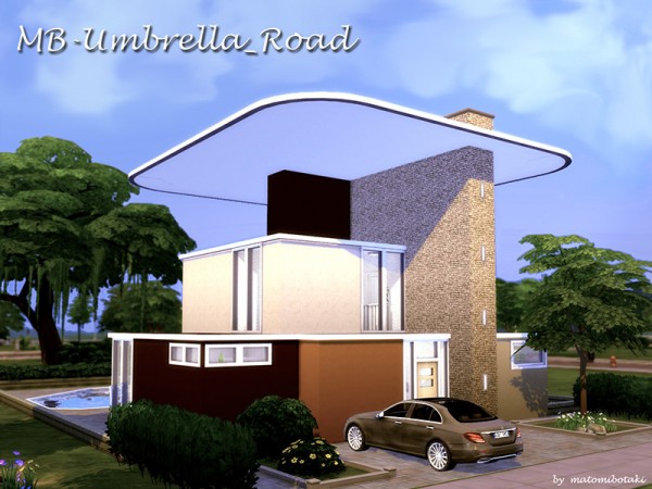  The Sims Resource: Ambrella Road house by matomibotaki