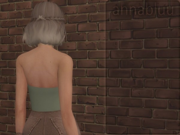  The Sims Resource: Annabluus Loose Tube Top
