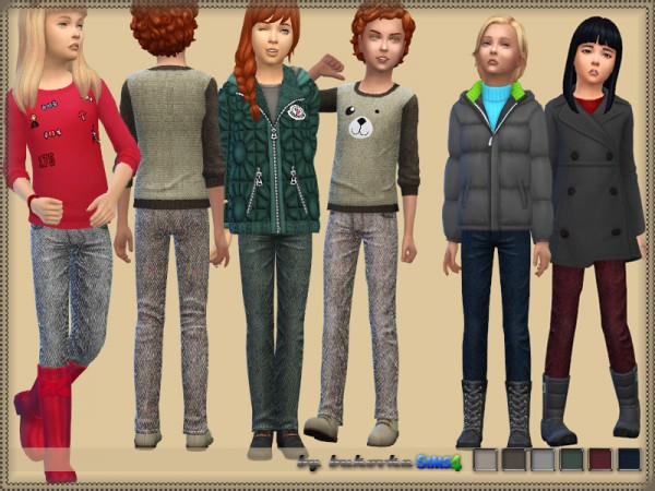  The Sims Resource: Pants Tweed by bukovka