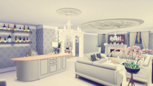  Simming With Mary: Fibe bedroom mansion