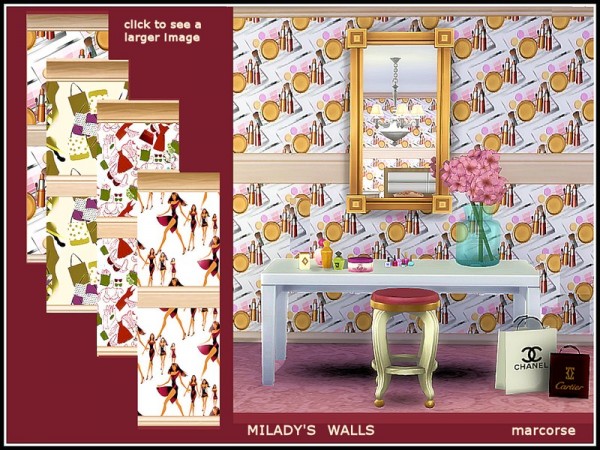  The Sims Resource: Miladys Walls by marcorse