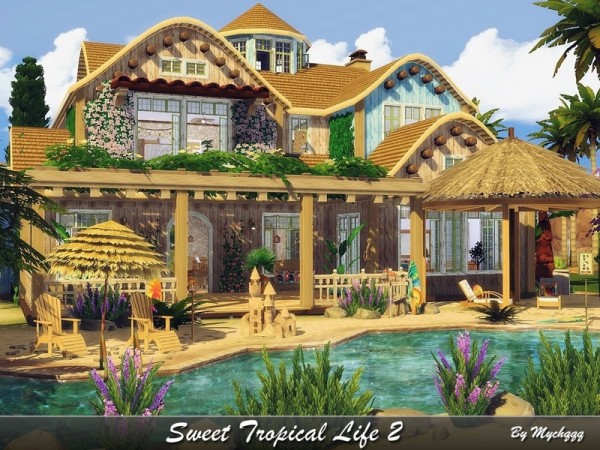  The Sims Resource: Sweet Tropical Life 2 by MychQQQ