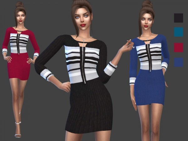  The Sims Resource: Genevieve Dress by Sims House