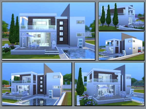  The Sims Resource: New in Town house by matomibotaki