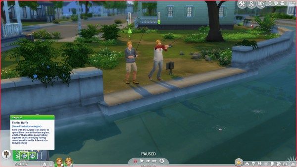  Mod The Sims: Angler Trait  by SimplyInspiredSims4