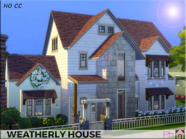  The Sims Resource: Weatherly House by Pinkfizzzzz