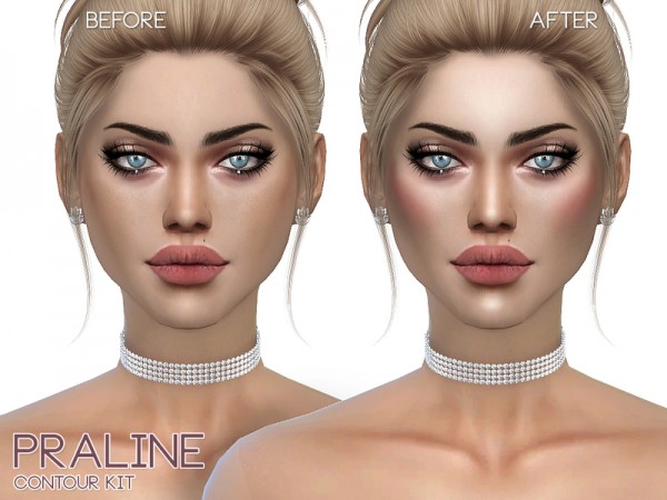  The Sims Resource: Contour Kit N54 by Pralinesims