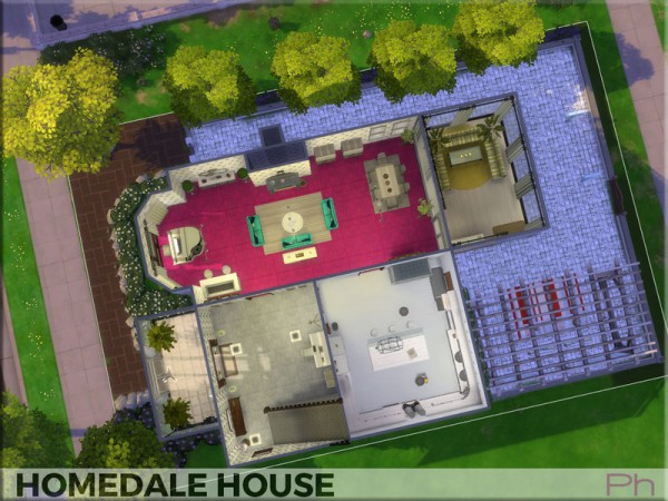 The Sims Resource: Homedale House by Pinkfizzzzz
