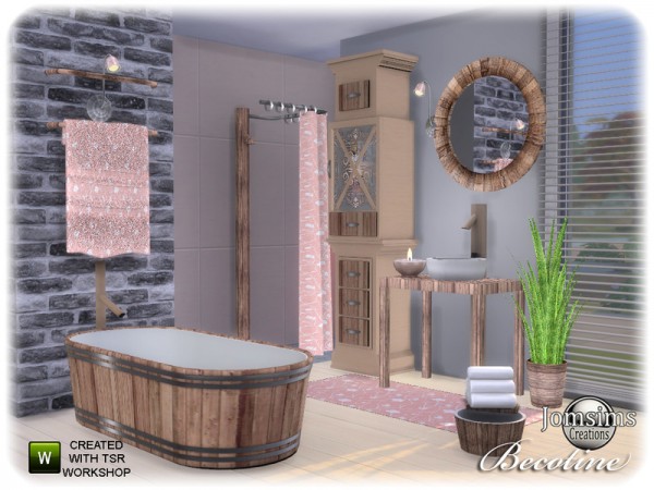  The Sims Resource: Becotine bathroom by jomsims