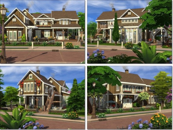  The Sims Resource: Midnight Pearl house by MychQQQ