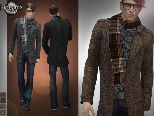  The Sims Resource: Brandon winter by jomsims