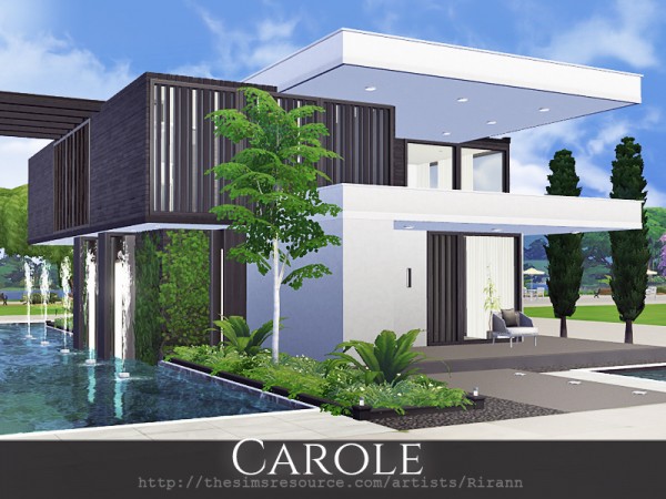  The Sims Resource: Carole house by Rirann