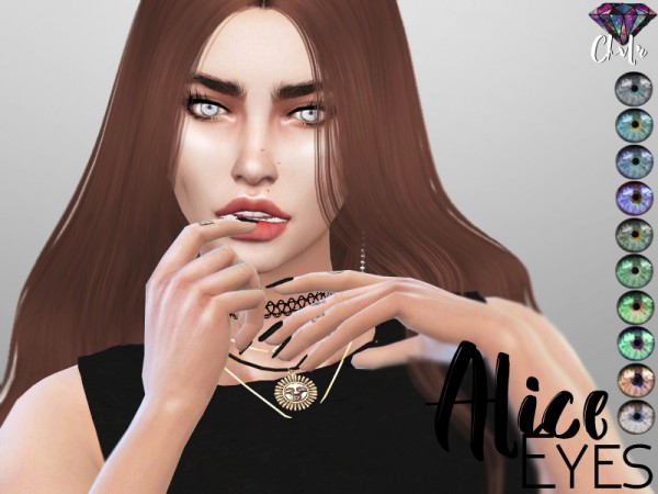  The Sims Resource: Alice Eyes by MadameChvlr