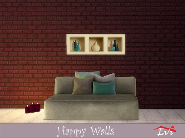  The Sims Resource: Happy Walls by evi