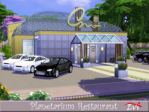  The Sims Resource: Planetarium Restaurant by evi