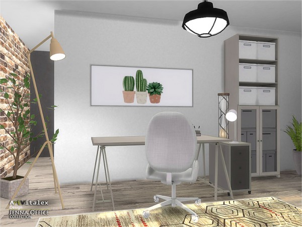  The Sims Resource: Jenna Office by ArtVitalex