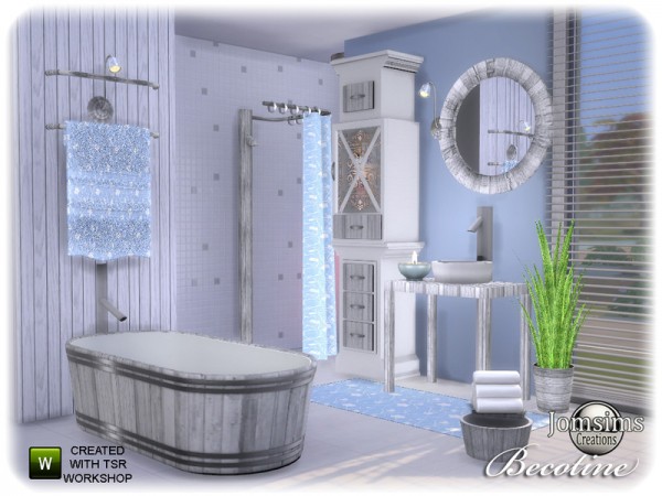 The Sims Resource: Becotine bathroom by jomsims