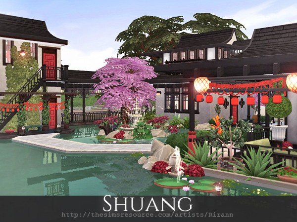  The Sims Resource: Shuang house by Rirann
