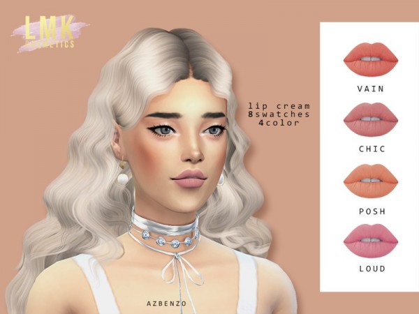  The Sims Resource: Lip Cream by azbenzo