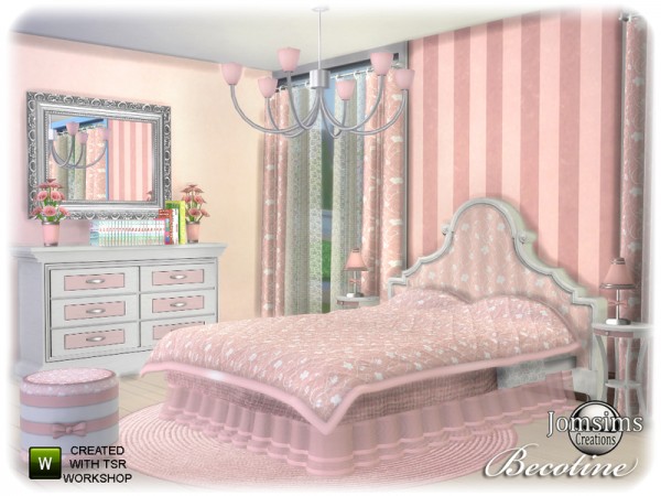  The Sims Resource: Becotine bedroom by jomsims