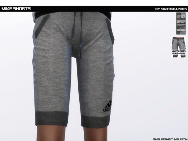  The Sims Resource: Mike Shorts by simtographies