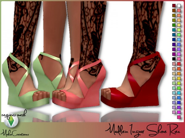  The Sims Resource: Madlen`s Ingvar Shoes Recolored by MahoCreations