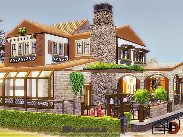  The Sims Resource: Blanca house by Danuta720