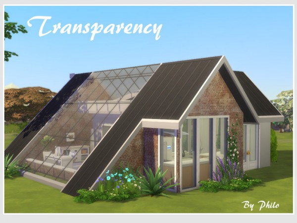  The Sims Resource: Transparency house No CC by Philo