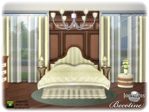 The Sims Resource: Becotine bedroom by jomsims
