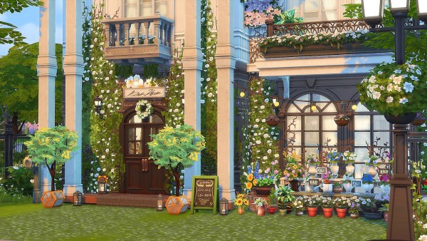  Ruby`s Home Design: Parisian Flower Shop   no CC