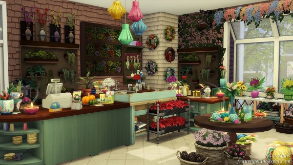  Frau Engel: Flower shop No CC