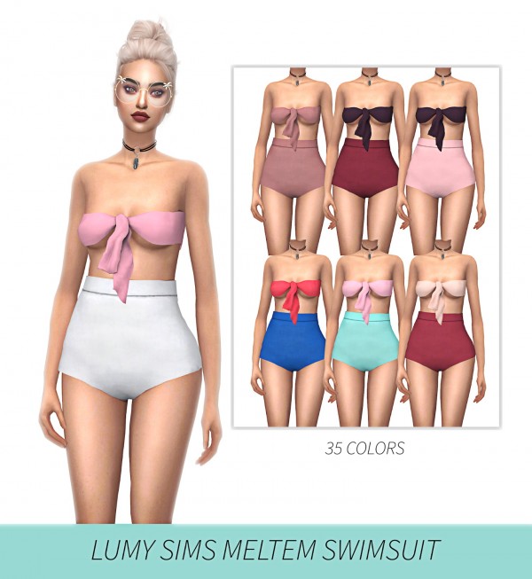  Frost Sims 4: Lumy`s Meltem Swimsuit