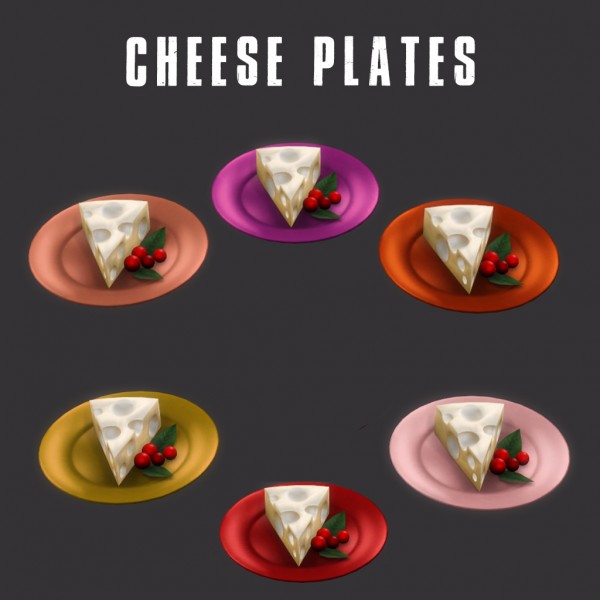  Leo 4 Sims: Cheese plates