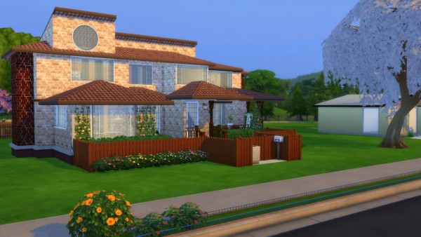 Simming With Mary: Woodside house