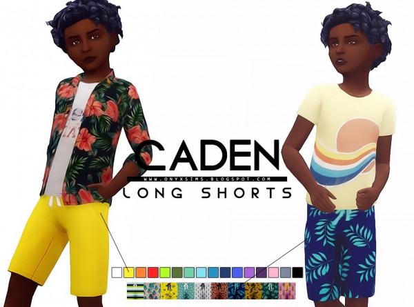  Onyx Sims: Caden Long Shorts