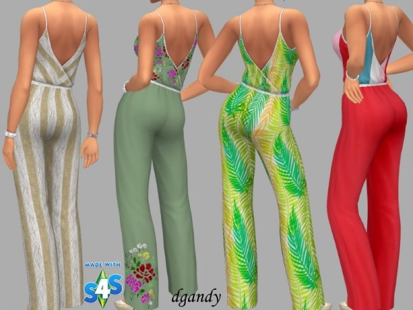  The Sims Resource: Jumpsuit   Ellie by dgandy